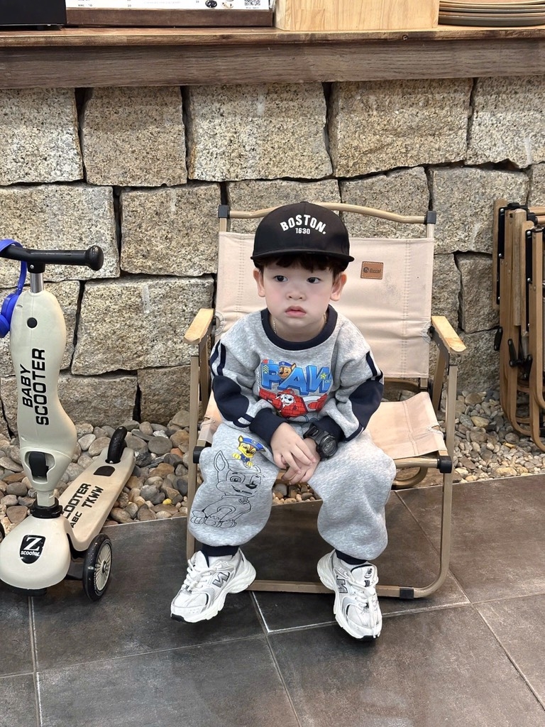BỘ DÀI NỈ PAW PASTROL XÁM THAN BÉ TRAI