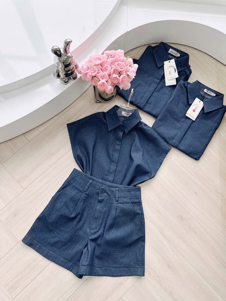 SET BỘ CỘC BÒ GIẤY TAY LIỀN NỮ