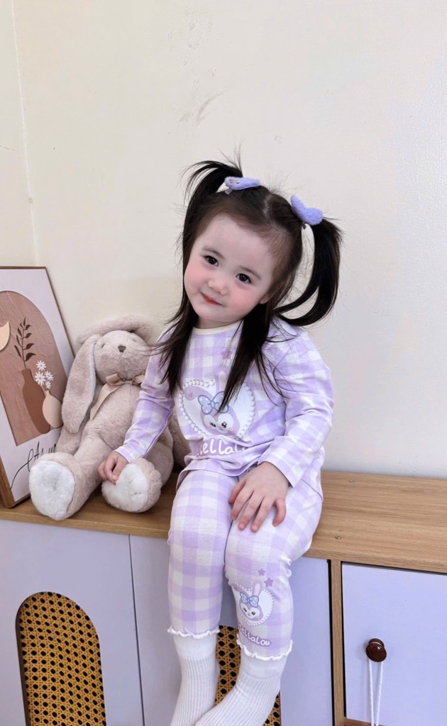 SET 3 BỘ DÀI STELLA LU TONE BE TÍM BÉ GÁI