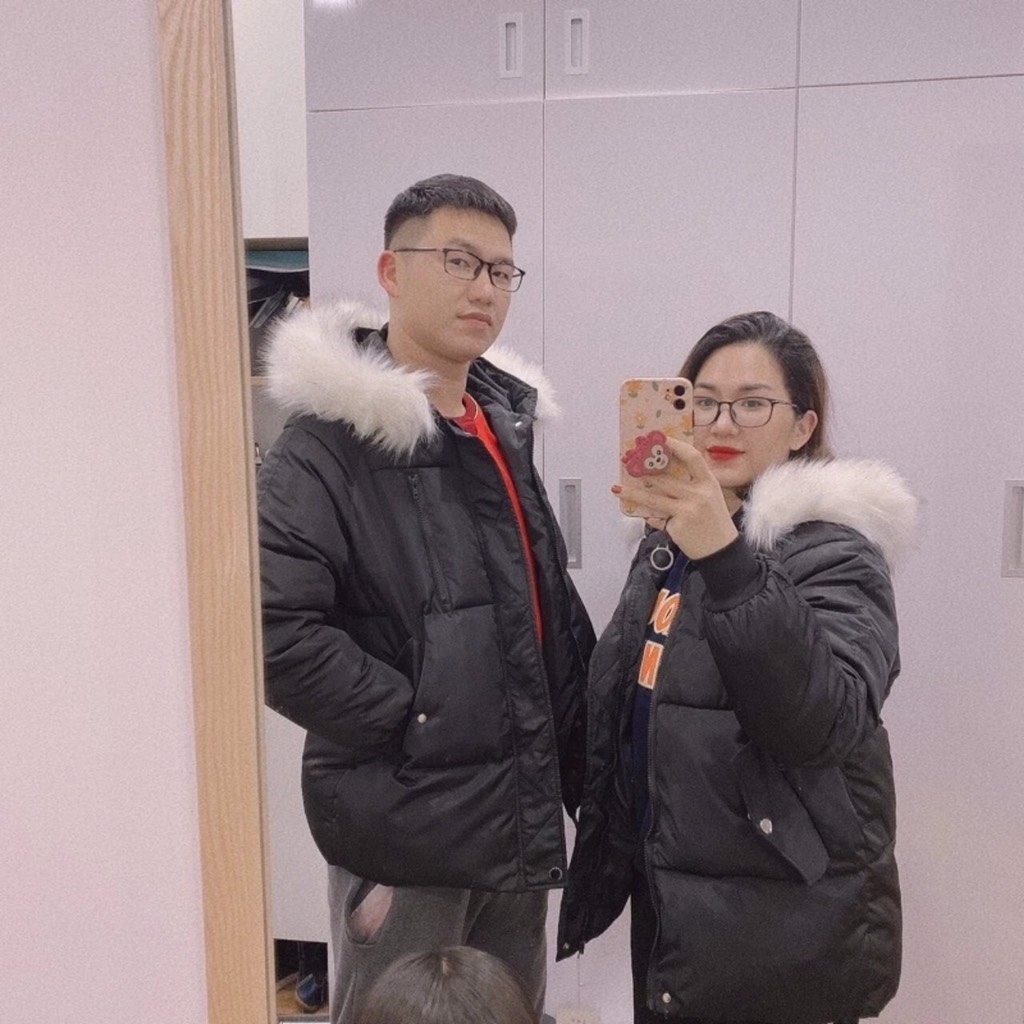 ÁO PHAO BÉO MŨ LÔNG 2 MÀU NỮ( XẢ 179k)