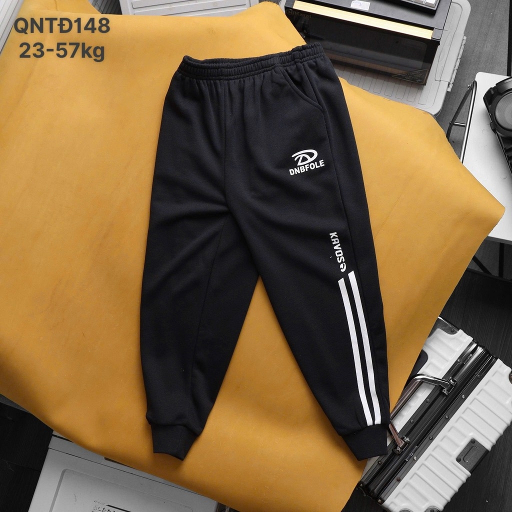 QUẦN DÀI NỈ DA CÁ CAO CẤP SIZE ĐẠI BÉ TRAI