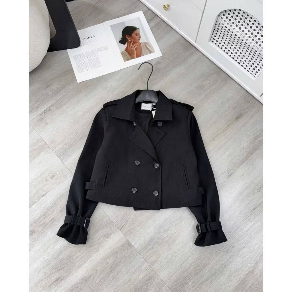 ÁO BLAZER ĐEN LOẠI ĐẮT NỮ THU ĐÔNG SẴN