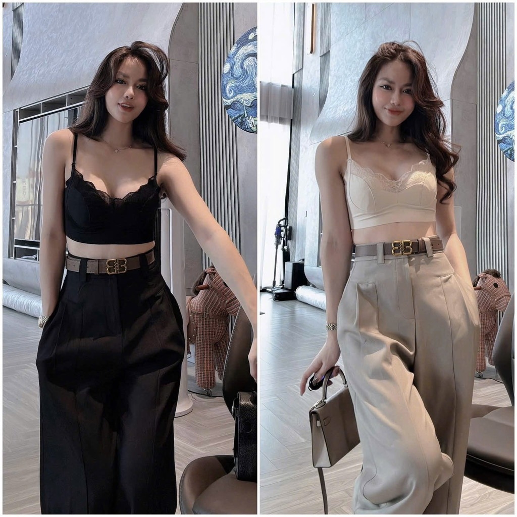 QUẦN ỐNG SUÔNG CHÉO HÀN NỮ