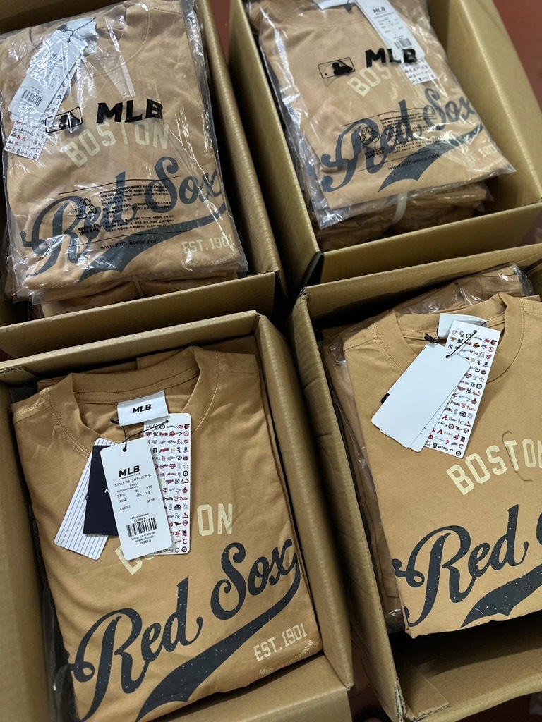 ÁO COTTON M-L.B CHÍNH HÃNG NÂU NỮ