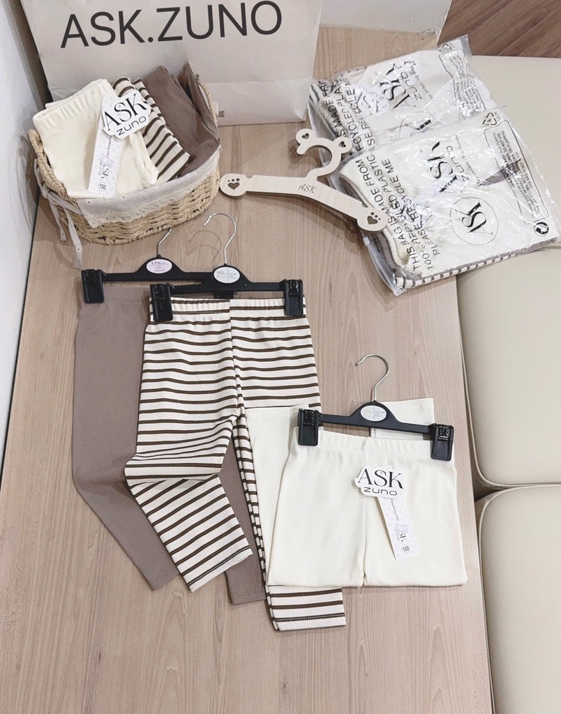 SET 3 QUẦN LEGGING TĂM BÉ TRAI BÉ GÁI SẴN (SALE 87k)
