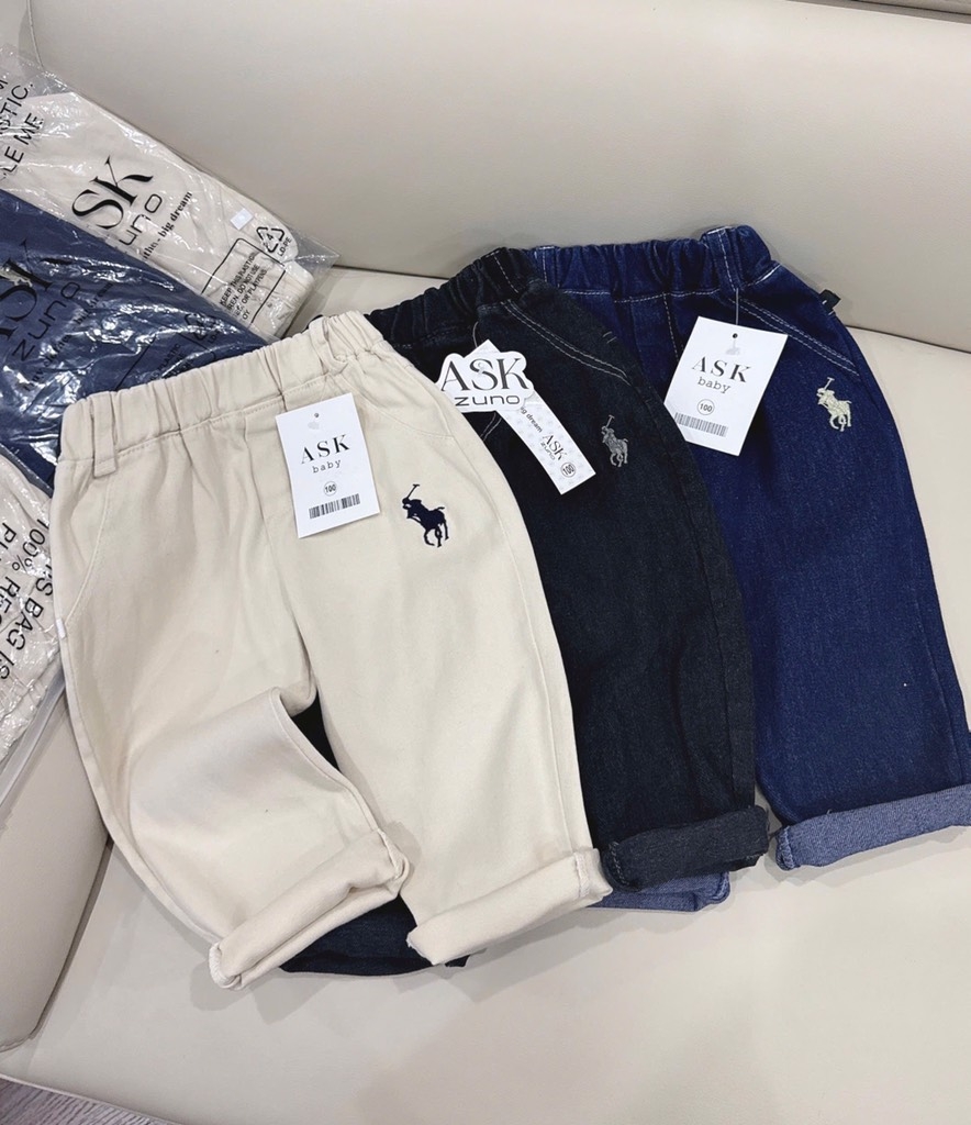 SET 2 QUẦN JEAN BASIC BÉ TRAI, BÉ GÁI