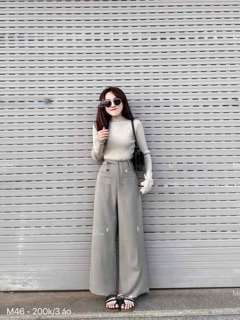 SET 3 ÁO TĂM HÀN COMBO NỮ THU ĐÔNG SẴN