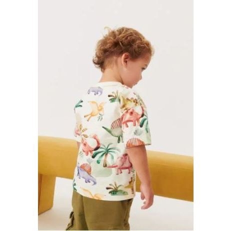 SET 4 ÁO KID BÉ TRAI GẤU KHỦNG LONG SẴN