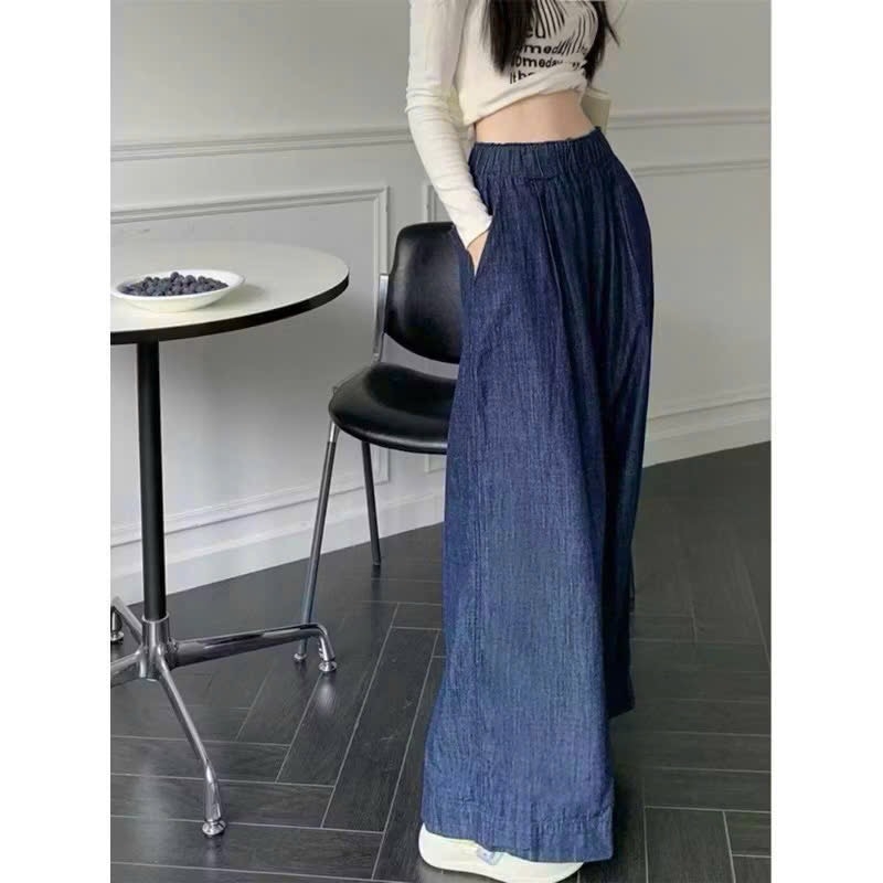 QUẦN BÒ GIẤY ỐNG SUÔNG 2 MÀU NỮ