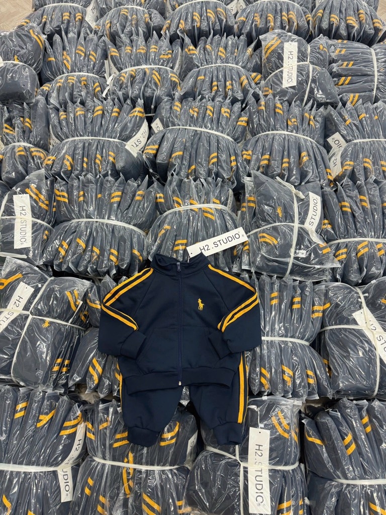 SET BỘ DÀI NỈ KHOÁC THỂ THAO THÊU NGỰA BÉ TRAI