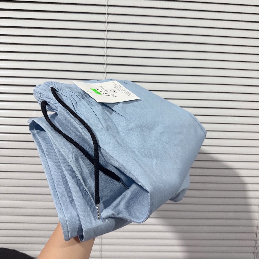 QUẦN BÒ GIẤY ỐNG SUÔNG 2 MÀU NỮ