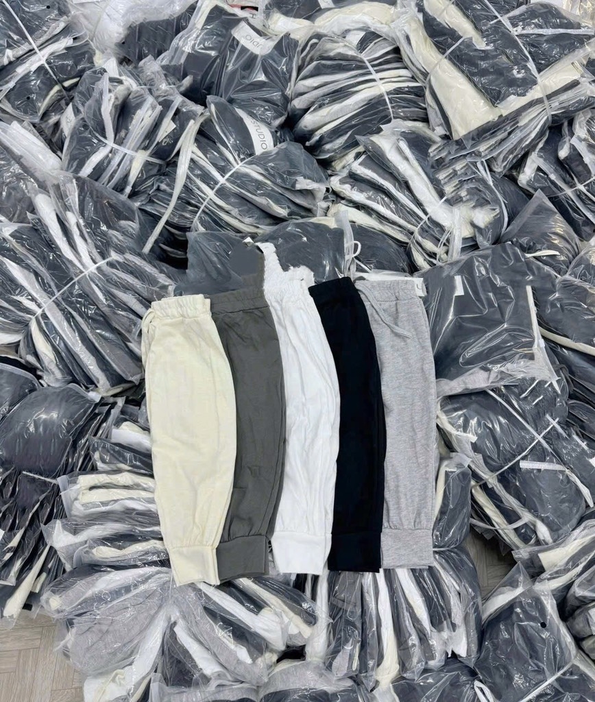 SET 5 QUẦN DÀI BẢNG MÀU GHI BÉ TRAI