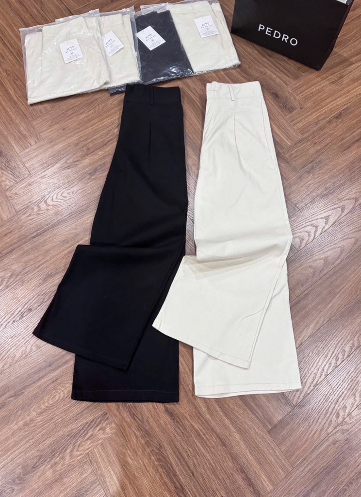 QUẦN SUÔNG KAKI GIÃN MỀM NỮ