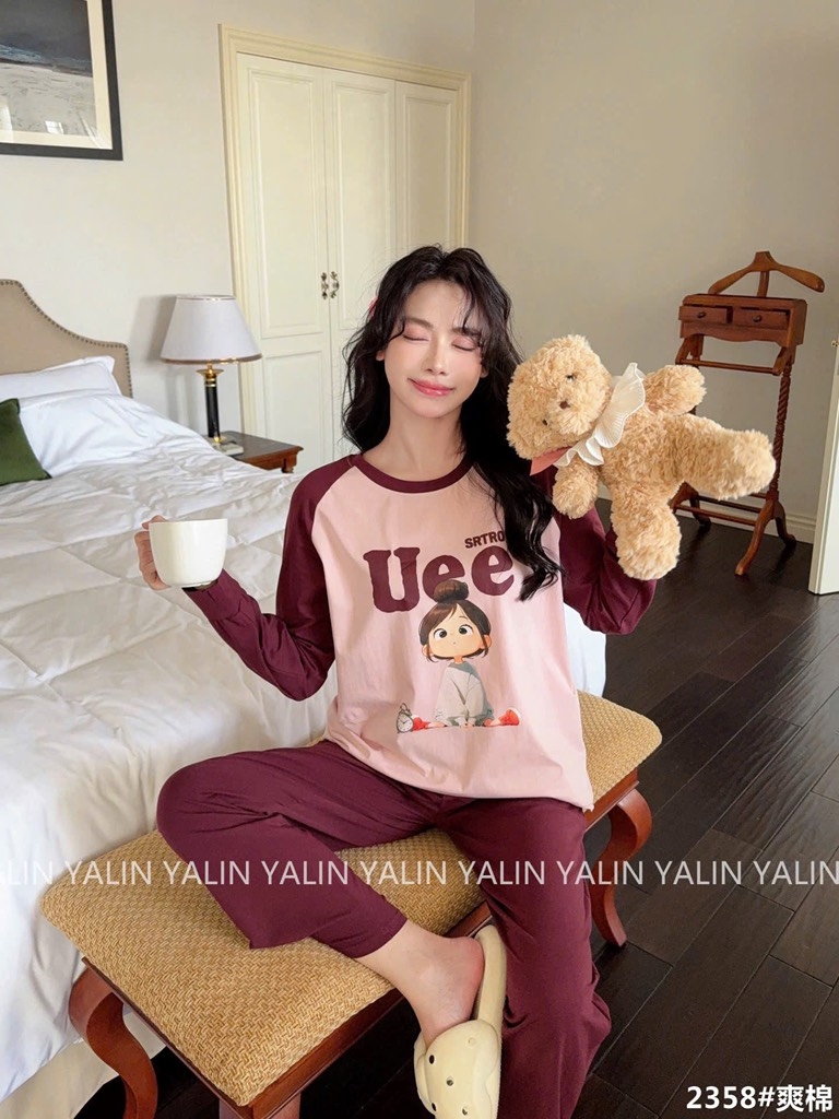 BỘ DÀI COTTON XUẤT NHIỀU MÀU NỮ THU ĐÔNG