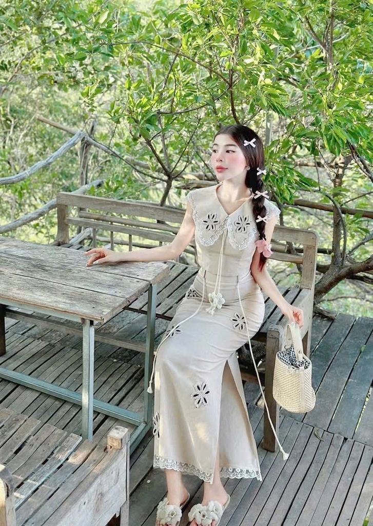 SET LIEN PHỐI REN 2 LỚP NỮ