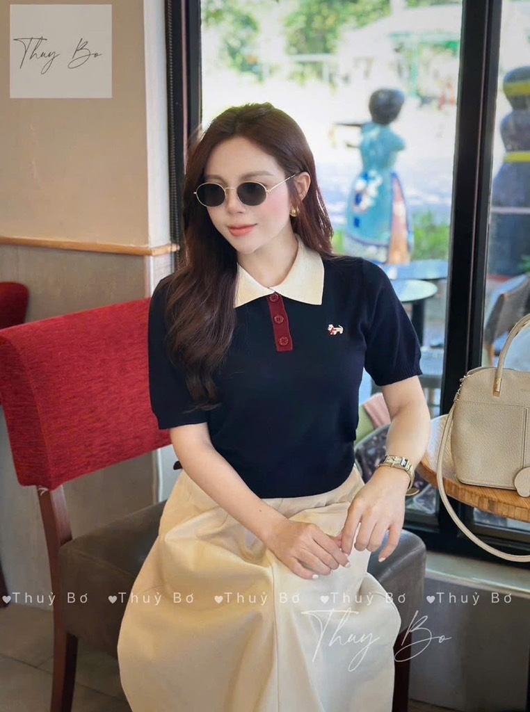 SET BỘ ÁO LEN PHỐI MIX CV LY NỮ