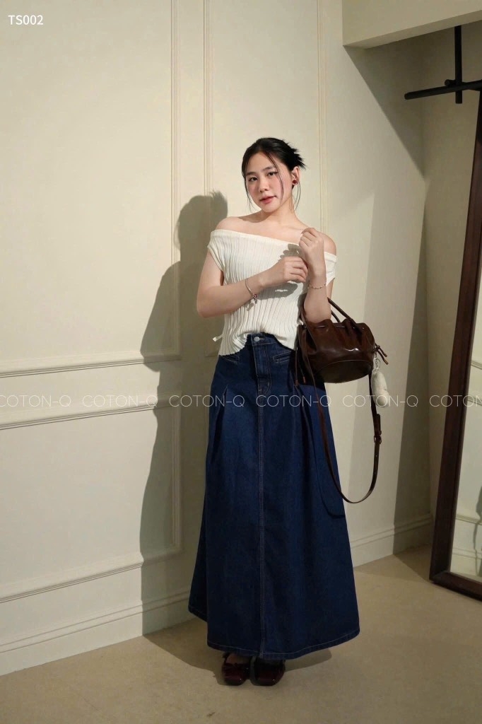 VÁY BÒ NỮ DÁNG DÀI