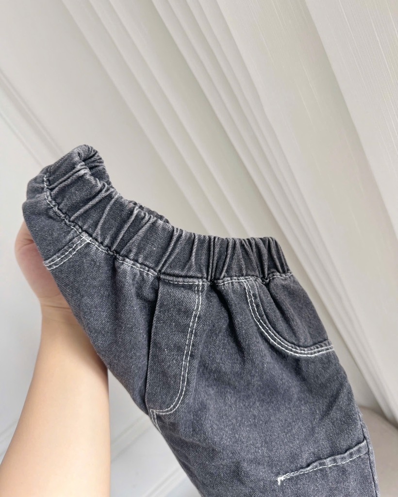 SET BỘ DÀI ÁO COTTON QUẦN BÒ BÉ TRAI SẴN(XẢ 65k)