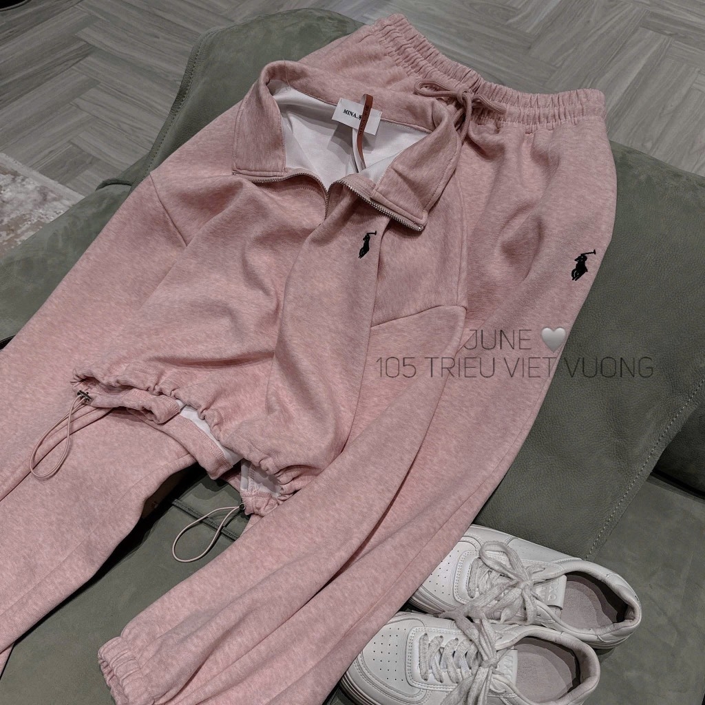 SET BỘ DÀI NỈ THÊU NGỰA 3 MÀU NỮ THU ĐÔNG