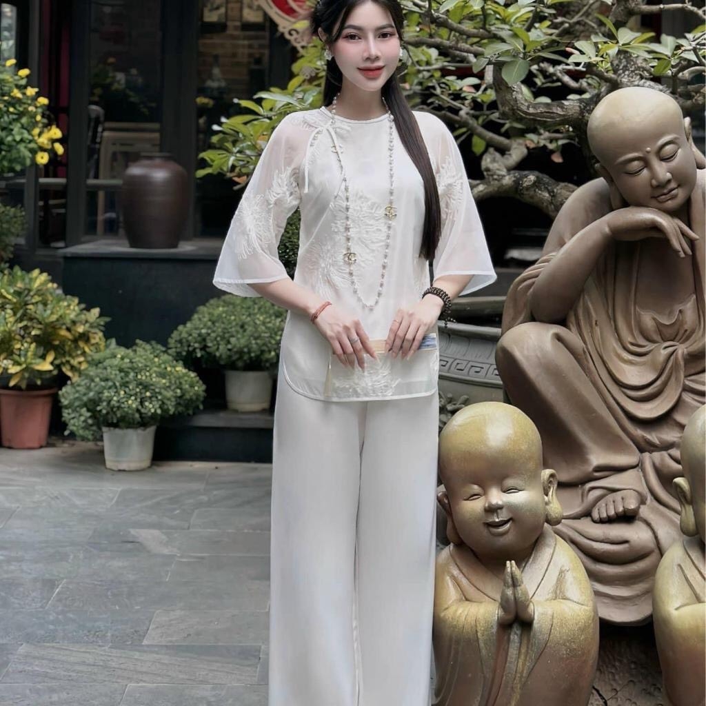 SET PHÁP PHỤC CỔ TẾT CÚC NGỌC (Sale 150K)