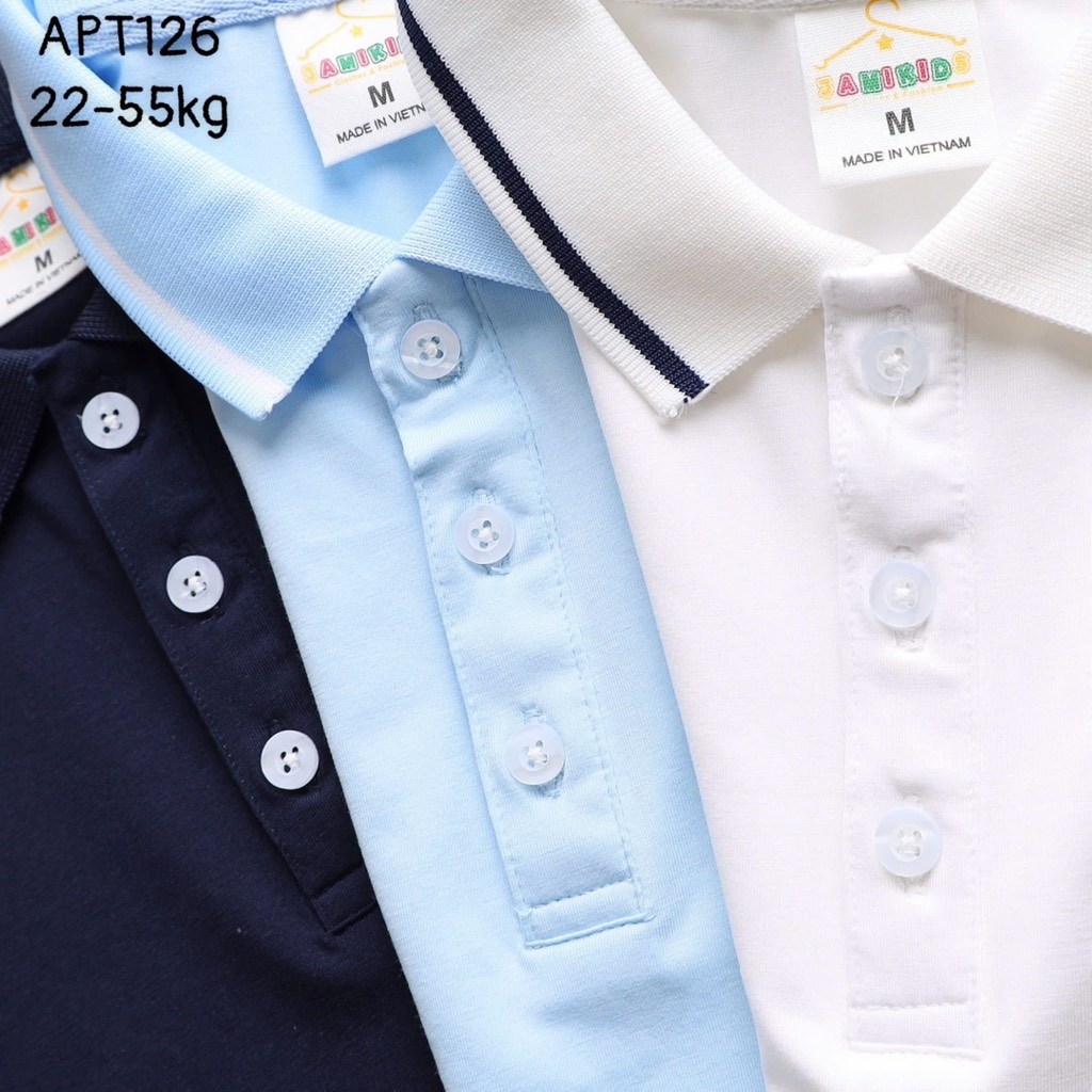 ÁO POLO CHO CÁC BÉ TRAI SZ ĐẠI(XẢ 79k)