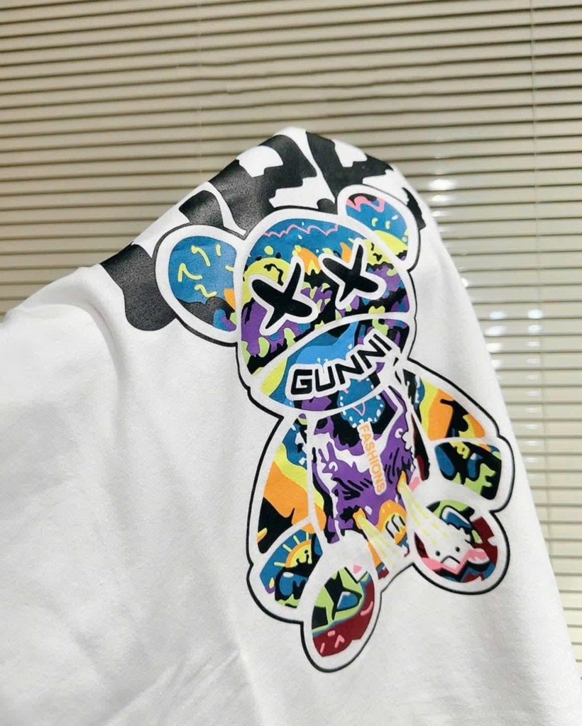 ÁO PHÔNG GẤU LEE CỘC TAY NỮ SẴN (sale 85k)