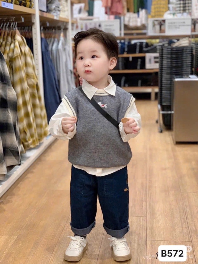 GILE PHỐI VIỀN BÉ TRAI THU ĐÔNG