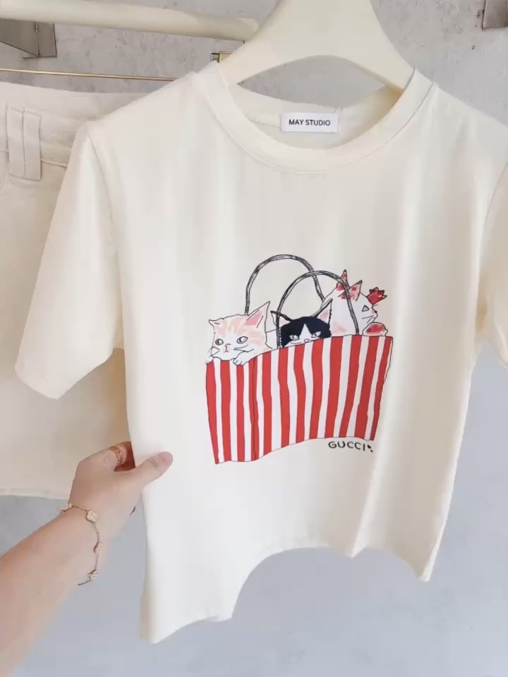 SET MÈO BẮP RANG BƠ MIX SOOC NỮ