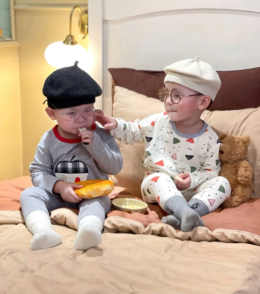 SET 2 BỘ DÀI TAM GIÁC HOMEWEAR BÉ TRAI