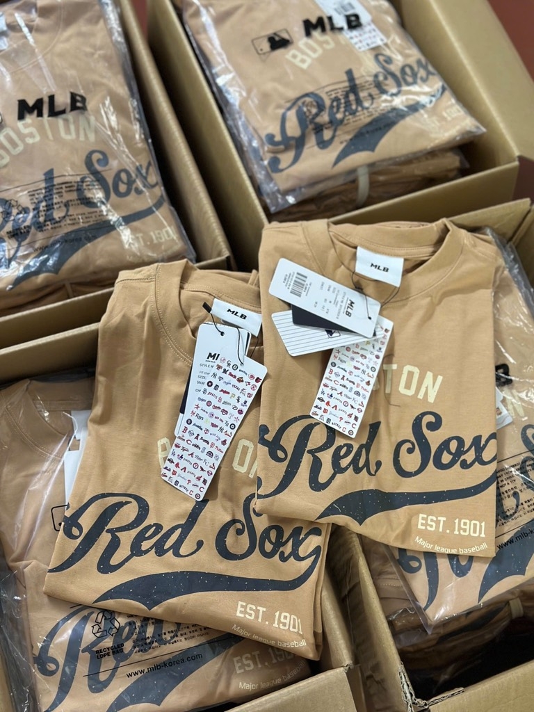 ÁO COTTON M-L.B CHÍNH HÃNG NÂU NỮ