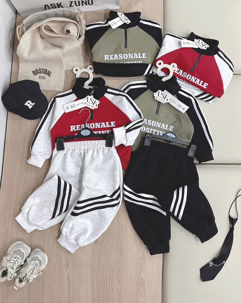 SET DÀI CHẠY SỌC CỔ TRỤ REASONAL BÉ TRAI