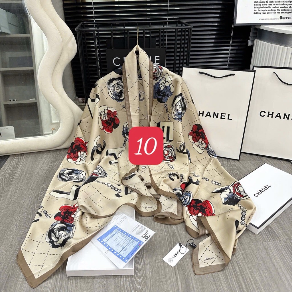 KHĂN LỤA TẶNG QUÀ 20/11 FULL BOX+ TÚI GIẤY+ BILL