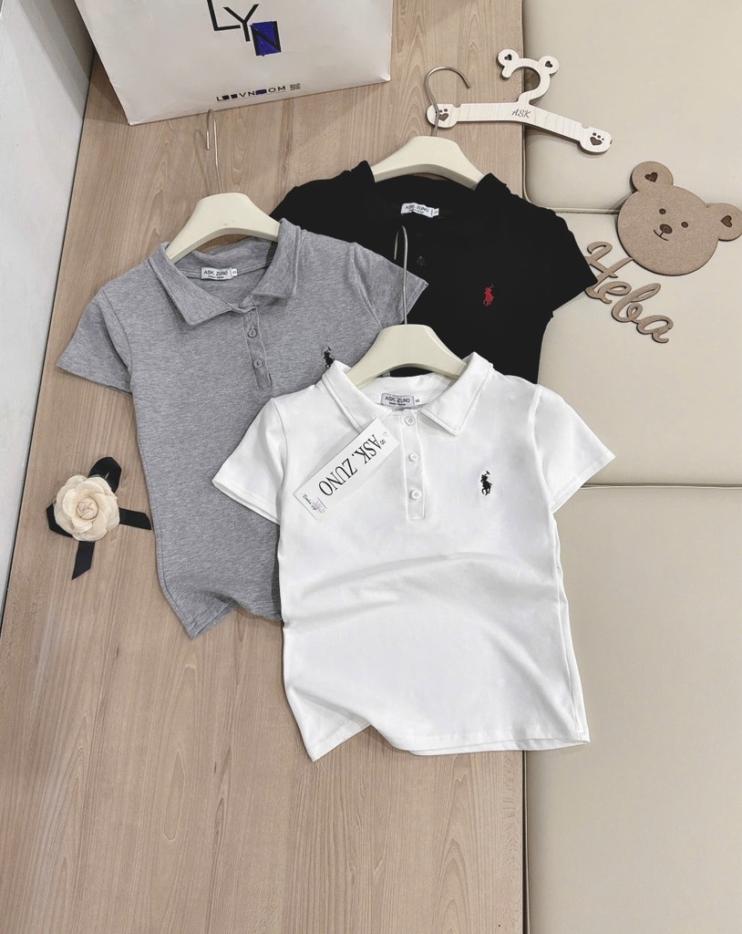 SET 3 ÁO ZIP THÊU NGỰA NỮ THU ĐÔNG