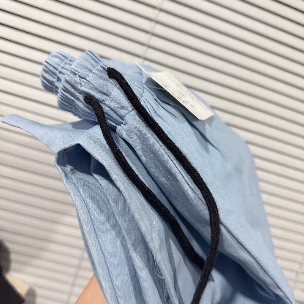 QUẦN BÒ GIẤY ỐNG SUÔNG 2 MÀU NỮ