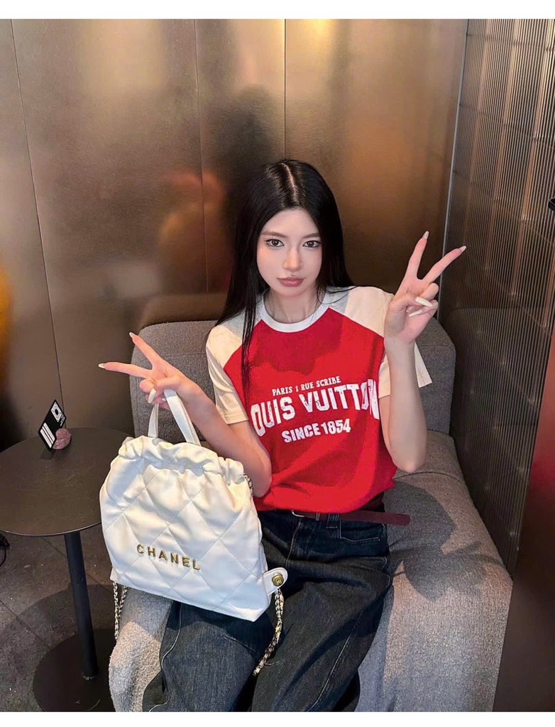 ÁO PHÔNG CỘC LUOIS VUITION NỮ SẴN