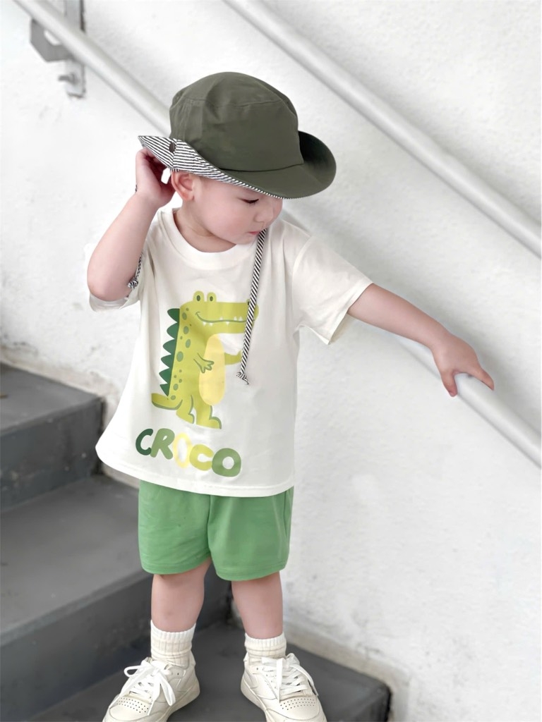 SET BỘ KHỦNG LONG XANH BƠ BÉ TRAI SẴN