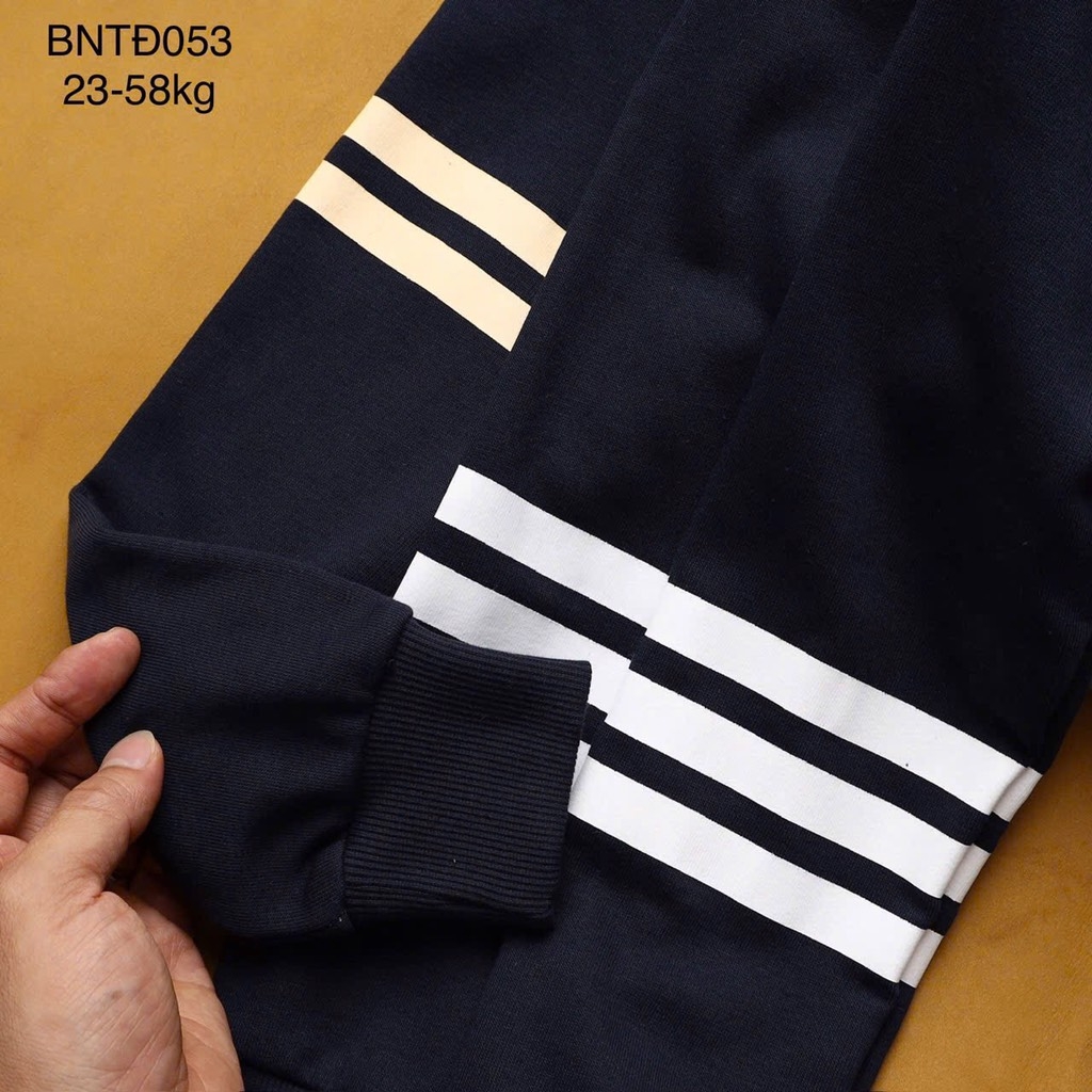 BỘ NỈ DÀI DA CÁ XUẤT PHỐI MÀU JUSTICE MEAGER COURAGE SIZE ĐẠI BÉ TRAI