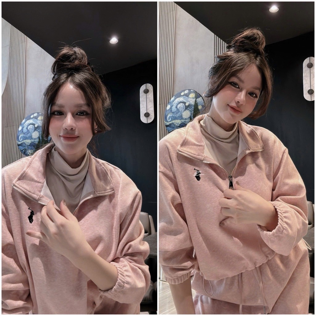 SET BỘ DÀI NỈ THÊU NGỰA 3 MÀU NỮ THU ĐÔNG