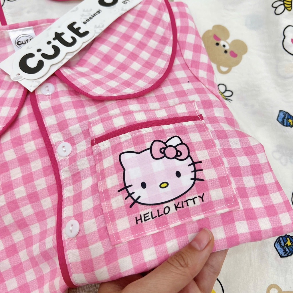 SET 2 BỘ ĐŨI DÀI PIZAMA 2 MÀU BÉ TRAI BÉ GÁI