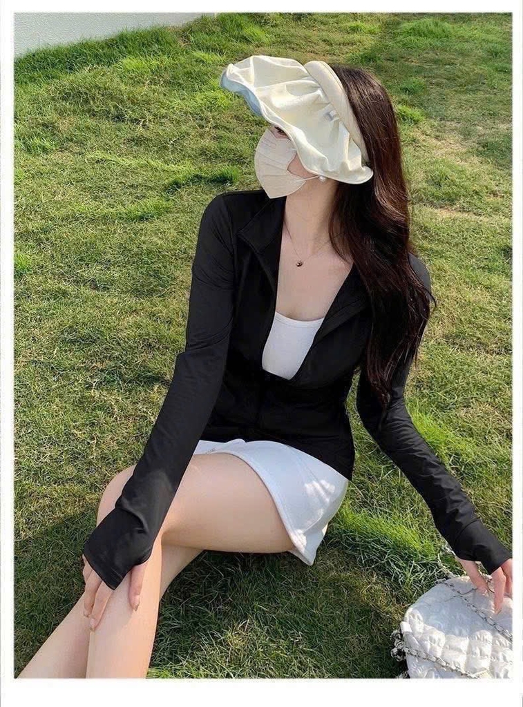 ÁO CHỐNG NẮNG - ÁO KHOÁC GYM ĐA NĂNG NỮ SẴN(XẢ 40k)