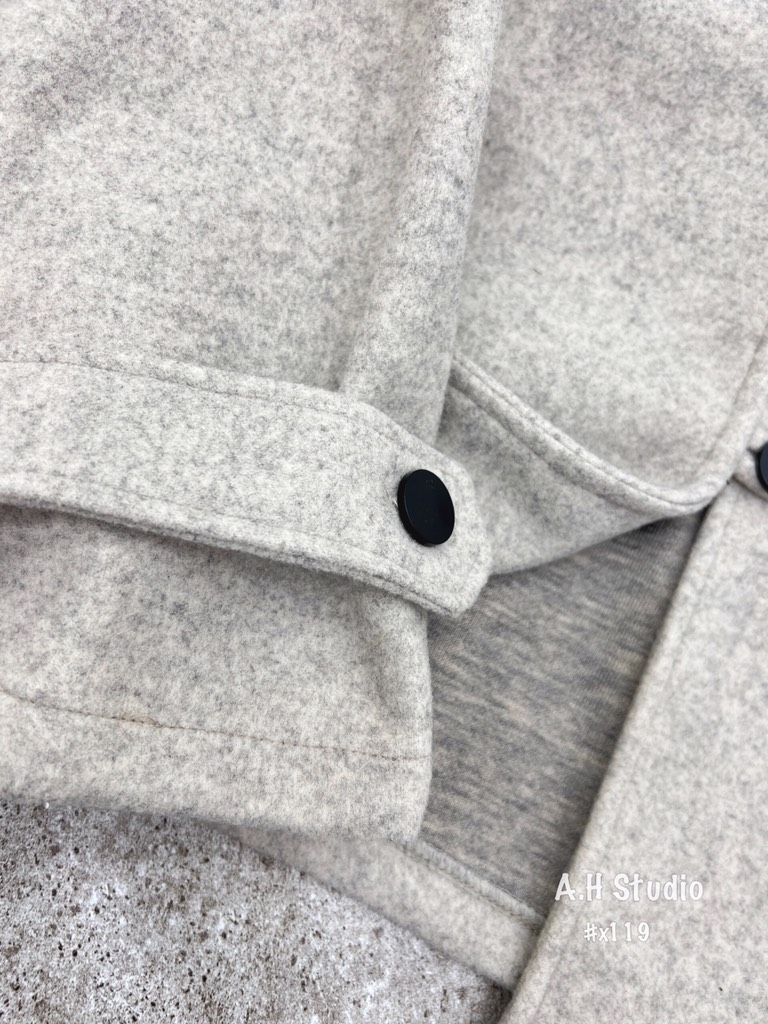 ÁO KHOÁC DẠ LEN ÉP DÁNG RỘNG SIÊU HOT