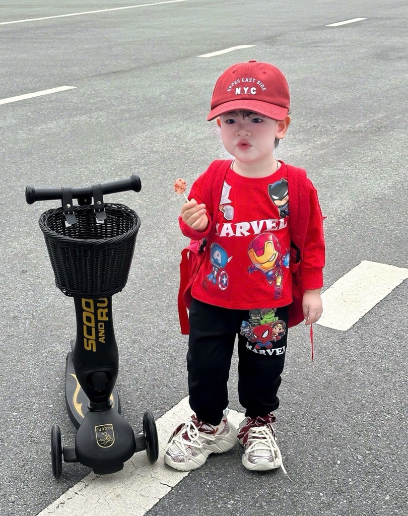 SET 2 BỘ DÀI IRONMAN MARVAL ĐEN ĐỎ GHI BÉ TRAI SẴN