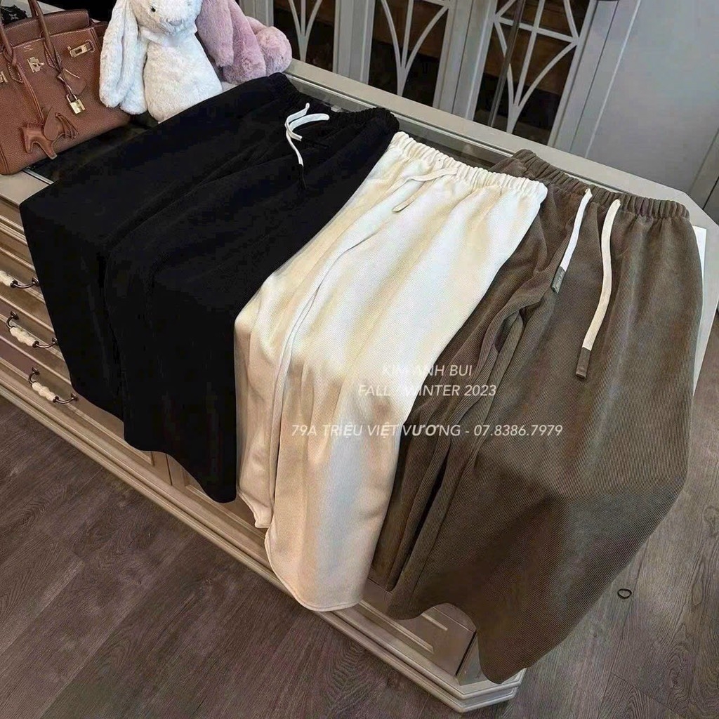 QUẦN SUÔNG DÂY RÚT BA MÀU SẴN( XẢ 69k)