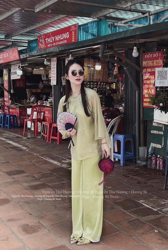 SET PHÁP PHỤC CỔ TẾT CÚC NGỌC (Sale 150K)