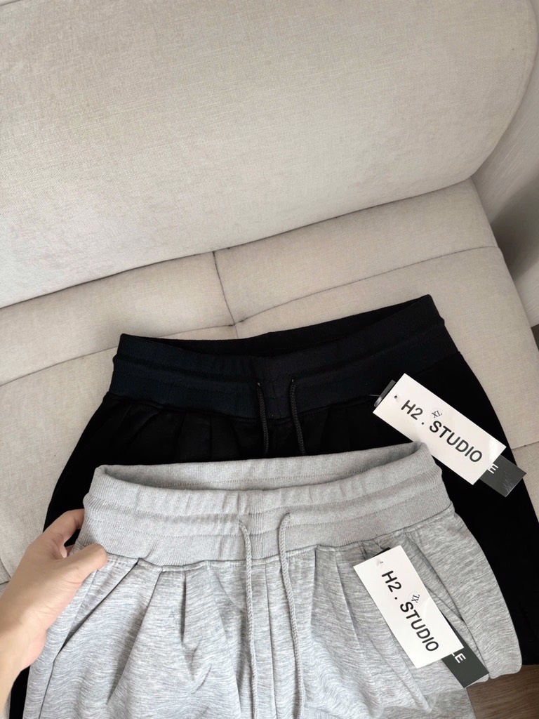 QUẦN CẠP LEN DÂY RÚT NỮ CHẤT UMI XỊN SIÊU ĐẸP SẴN