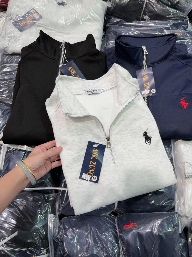 SET BỘ DÀI HAI DA THÊU NGỰA 3 MÀU NAM THU ĐÔNG