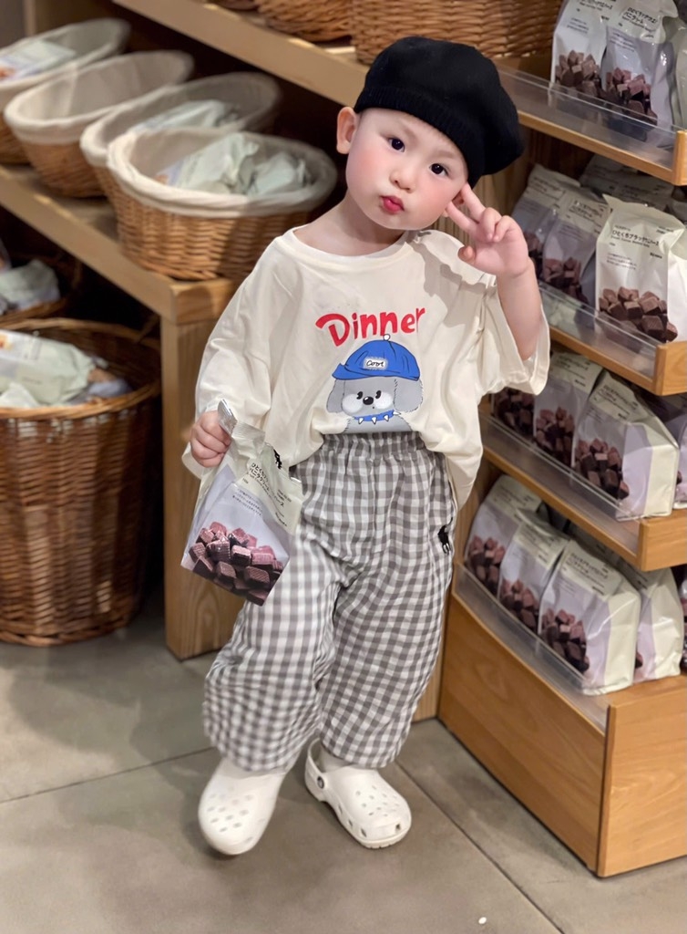 SET 3 QUẦN KẺ DÀI CHỐNG MUỖI BÉ TRAI