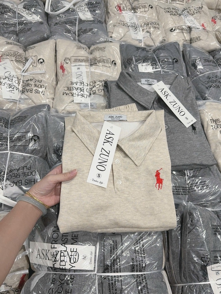 SET ÁO CỘC THÊU NGỰA QUẦN DÀI NỮ SẴN