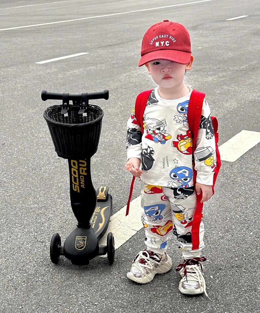 SET 2 BỘ DÀI IRONMAN MARVAL ĐEN ĐỎ GHI BÉ TRAI SẴN