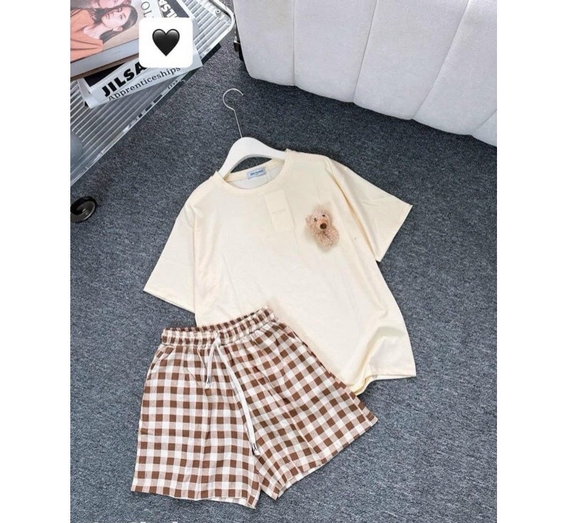 SET BỘ ĐỒ NGỦ NỮ VẢI COTTON SẴN(xả 85k)